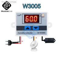 ✎  W3005 220V 12V 24V Digital LED Display Humidity Controller Hygrometer Temperature Control Switch Hygrostat  SHT20 Sensor Probe