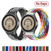 No Gaps Band For Samsung Galaxy Watch 4 strap 6 44mm 40mm classic 46mm 42mm Braided solo loop correa Bracelet Galaxy 5 Pro 45mm Shoes Accessories