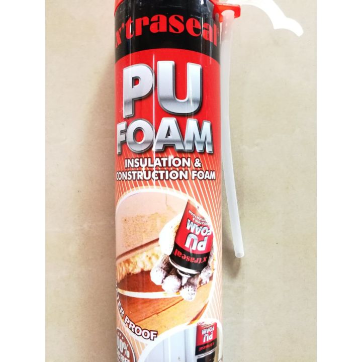 สเปรย์โฟม-สเปรย์พียู-pu-foam-xtraseal-750ml-อุดรอยรั่ว-รอยร้าว-อุดรอยช่องว่าง-อุดรูโพรง