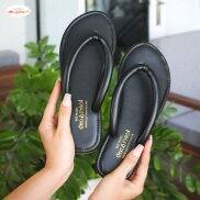 Dép nữ xỏ ngón quai ống thời trang mang siêu êm chân có size lớn 42 43 Ms