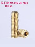 M3 M4 M5 M6 M8 M10 Brass Concave End Set Screw Hex Hexagon Headless Machine Rice Tight Top Bolt