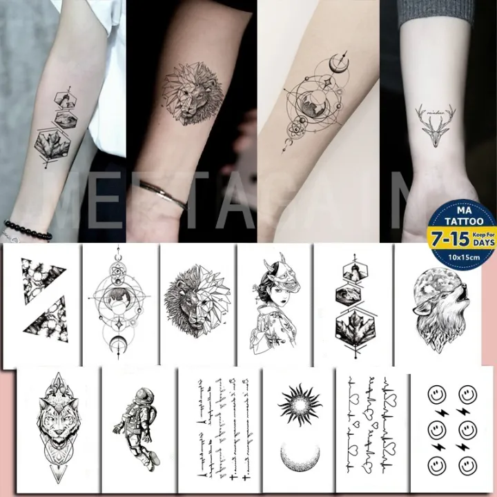 【MEET Magic Tattoo】6cm x 10cm Magic Tattoo Waterproof Temporary Tattoo ...