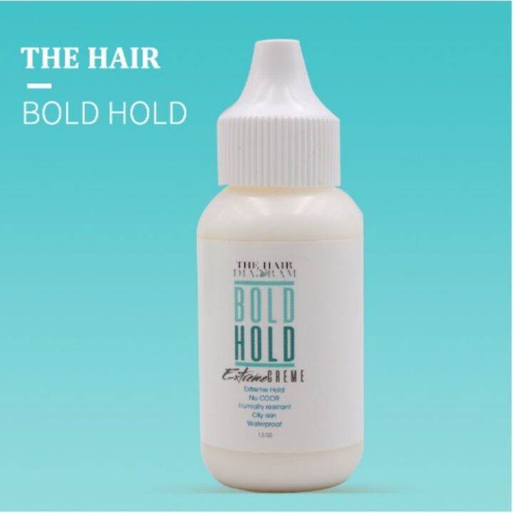 BOLD HOLD GLUE Lace Headgear Wig For Hair Block Liquid White Lazada PH