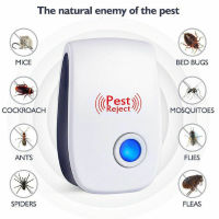 Smartlife Electric Ultrasonic Pest Repeller Anti Mosquito Rodent Control Bug Cockroach Insect Repellent UK Plug