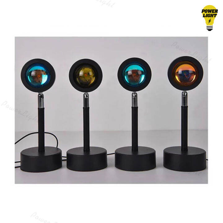 powerlight-โคมไฟถ่ายรูป-โคมไฟพระอาทิตย์-rainbow-sunset-โคมไฟ-led-ไฟตกแต่งห้อง-m87