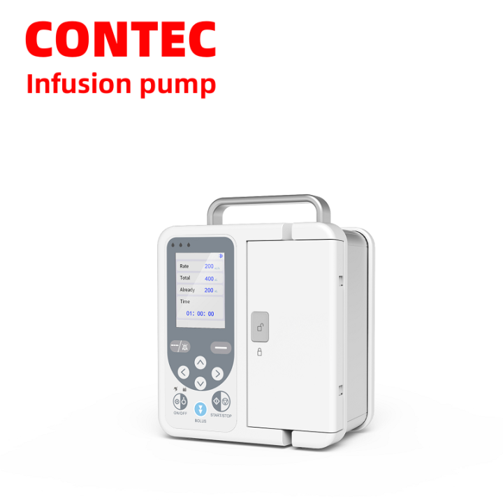 CONTEC SP750 Infusion pump realtime alarm Large LCD Display Volumetric