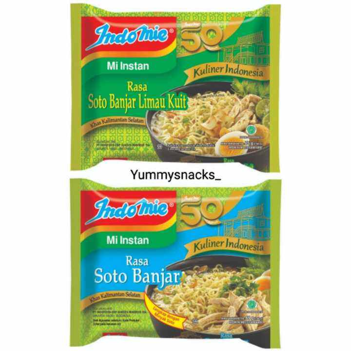 Indomie Soto Banjar Limau Kuit, Indomie Soto Banjar, Indomie Goreng ...