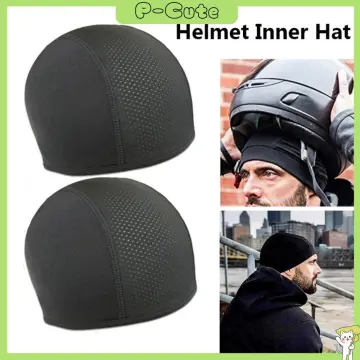 Breathable Helmet Cap Beanie Dome Cap Cooling Hats Sweatband Helmet Inner  Liner