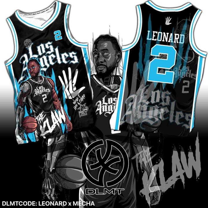 NBA x MECHA - KAWHI LEONARD - LA CLIPPERS CODE DLMT087 (full sublimation  jersey)