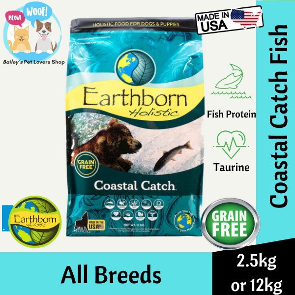 Earthborn holistic 2025 coastal catch 12kg