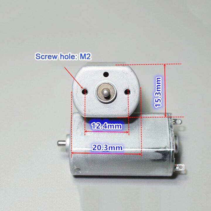 hot-sales-chexiuhua-mabuchi-มอเตอร์ขนาดเล็กจิ๋ว-ff-180sh-3730-dc-1-5v-3v-17000rpm-ความเร็วสูง-diy-เครื่องโกนหนวดและมอเตอร์เครื่องยนต์ของเล่นไฟฟ้า