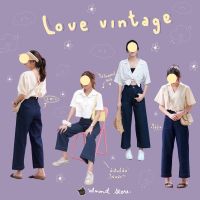 Love Vintage Pant กางเกงยีนน์