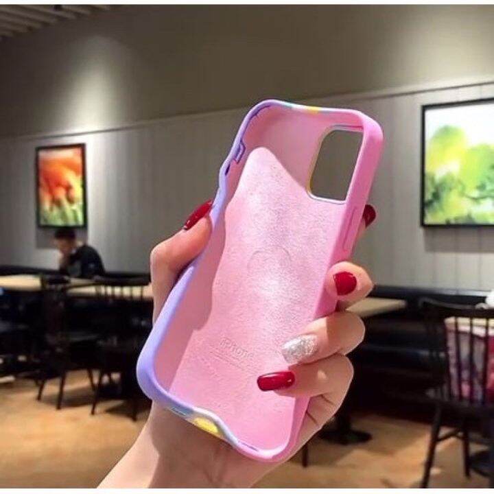 เคส-สายรุ้ง-กำมะหยี่-oppo-a15-a15s-a31-a3s-a5s-a7-a12-a53-a52020-a92020-reno4-reno2f-f9-a92-a93-a94-f11pro-a71-a57