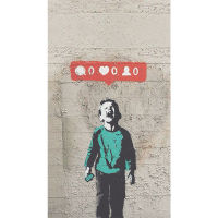 Graffiti Bansky Wall Art Posters And Prints Pictures More Likes Crying Boy Art Print Canvas Painting