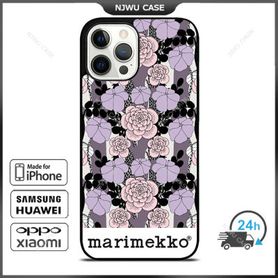 Marimekko 5 Phone Case for iPhone 14 Pro Max / iPhone 13 Pro Max / iPhone 12 Pro Max / XS Max / Samsung Galaxy Note 10 Plus / S22 Ultra / S21 Plus Anti-fall Protective Case Cover