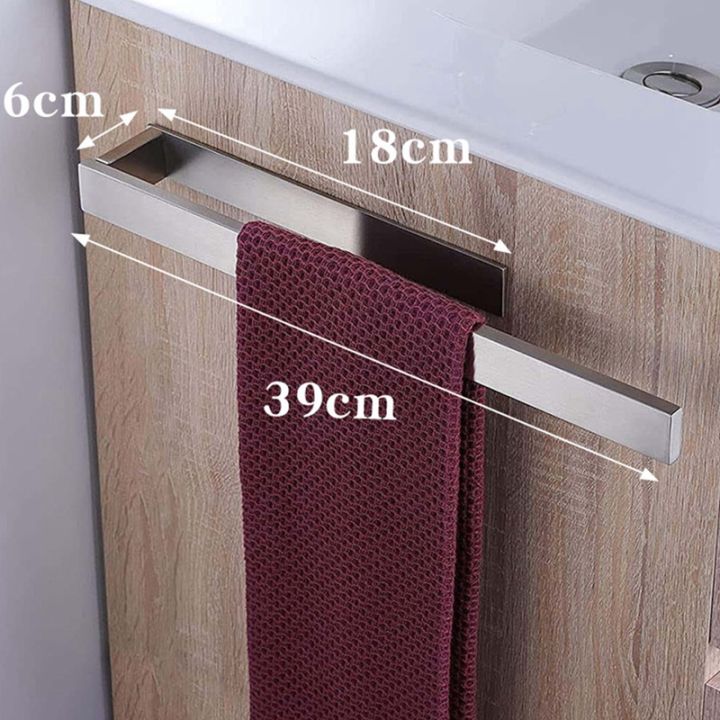stainless-steel-towel-rack-self-adhesive-no-punch-towel-rack-39cm-black-bathroom-toilet-towel-rack