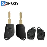 XNRKEY 1 Button Remote Car Key Shell Fob for Citroen for Peugeot 106 205 206 306 405 406 Key Case Cover with NE78 Blade