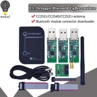 CC2531 Zigbee Emulator CC-Debugger โปรแกรมเมอร์ USB CC2540 CC2531 Sniffer พร้อมเสาอากาศ Bluetooth Module Connector Downloader Cable