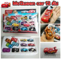 Model McQueen car box set ของเล่นรถ ของเล่นรถแมคควีน โมเดลรถแมคควีน เซต 12 คัน มีลานในตัว รถลากปล่อย รถของเล่น ของสะสม โมเดลรถแต่งบ้าน