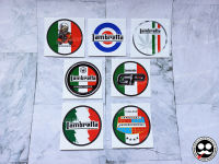 สติกเกอร์ "Sticker" PVC กันน้ำ ติดรถแลมเบรตต้า lambretta