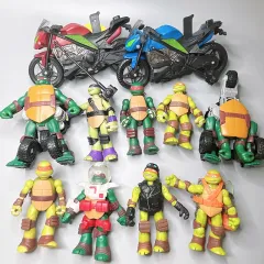 Disney Animation Teenages Mutant Ninja Turtles Children Toy Doll Joints  Movable Action Figure Table Ornaments for Kids Gift