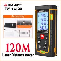 【ส่งของจากประเทศไทย】BEATY SNDWAY SW-TG120 120M Rangefinder Laser Distance Tester Hunting Rangefinder Digital Finder Range Mini Portable Measure Tape Laser Distance Tester เลเซอร์วัดระยะ เครื่องวัดระยะเลเซอร์ขนาดพกพา