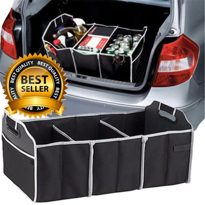 Car trunk storage box / Folding Car boot organizer Lazada PH