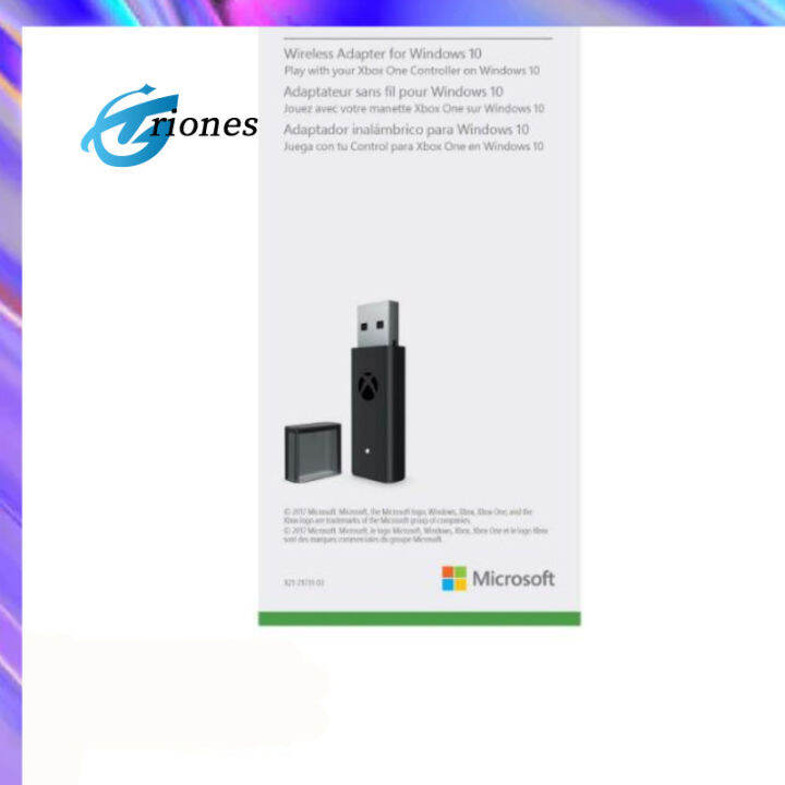 เครื่องรับสัญญาณไร้สายอะแดปเตอร์ยูเอสบีเข้ากันได้กับ-xbox-one-อุปกรณ์ควบคุม-win10ตัวรับสัญญาณ2nd-gen-กล่องสีสันสดใสพร้อมสาย-otg