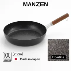 COOK-PAL Carbon Steel Deep Fry Pan  MANZEN Philippines – MANZEN 万善