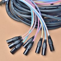 2 4 6 8 12 16 Channel Professional Multi-Media 3 Pin XLR Cable Male To Female Balanced Audio Extension Cord