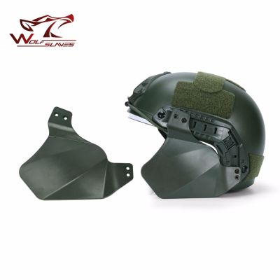 Tactical UP-Armor FAST Helmet Rail 2 Side Cover Ear Protect Equipement Safety Helmet Accessories Paintball Equipment