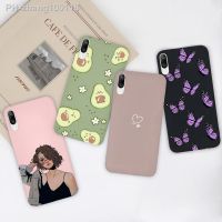 For Huawei Y7 Y7 Prime Pro 2019 Case Fasion Cute Girl Cat Soft Silicone Phone Back Cover Cases For Huawei Y7 Y 7 2019 DUB-LX1