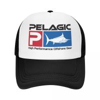 Classic Unisex Pelagic Fishing Trucker Hat Adult Fisherman Fish Gift Adjustable Baseball Cap Women Men Sports