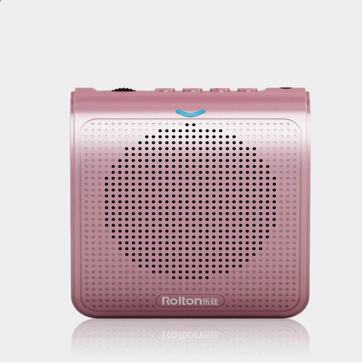 rolton-portable-microphone-loud-speaker-mini-voice-amplifier-with-usb-tf-card-fm-radio-for-teacher-tour-guide-promotion-k100