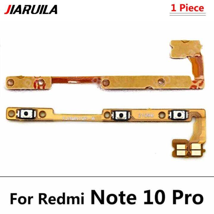 10pcs-original-สําหรับ-xiaomi-redmi-note-10-10s-11-11s-pro-4g-5g-ปุ่มปรับระดับเสียงสวิตช์เปิดสวิตช์เปิดปิดปุ่ม-flex-cable-อะไหล่ซ่อม