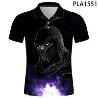 Summer Cartoon Mortal Kombat 3D Printed Polo Shirt Men Fashion Camisas Streetwear Casual Harajuku Hombres Short Sleeve Ropa De