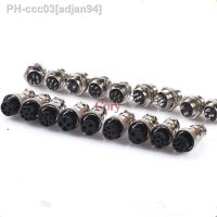 1 set GX16-2-10 Pin Male Female 16mm Circular Connector Wire M16 Aviation Connector Socket Plug Metal CZYC