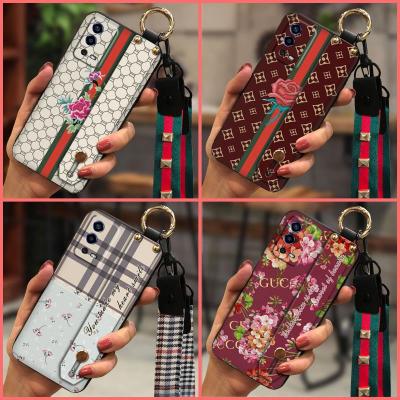 TPU Phone Holder Phone Case For OPPO A55 4G armor case Small daisies Soft Case classic Anti-dust Simple Soft New cute