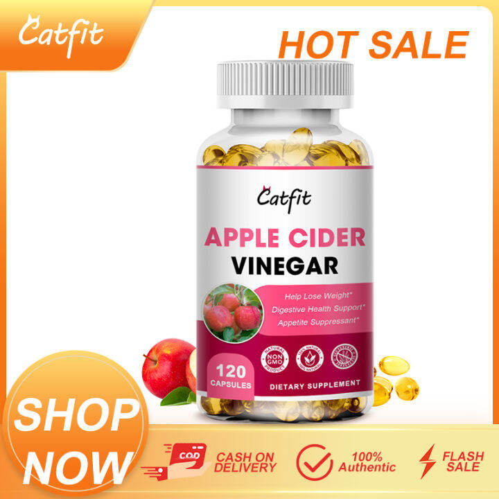 Apple Cider Vinegar Capsules Super Fast Release Detoxification Slimming
