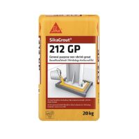 SIKA รุ่น Grout-212 GP ปูนชนิดไม่หดตัว ซ่อมงานทั่วไป ขนาด 20 กก. สีเทา ส่งฟรี