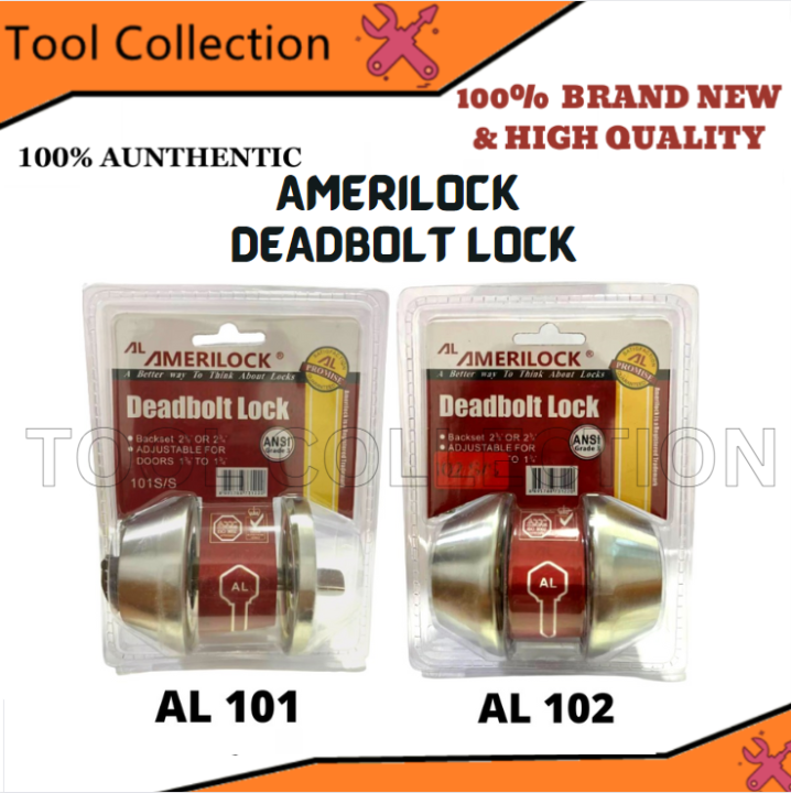 TOOL COLLECTION DEADBOLT LOCK AND HANDLE LOCK HIGH QUALITY DOOR LOCK
