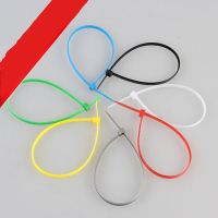 3x200mm  6colours x100pcs  Self-locking  Nylon Cable Ties Wire Zip Tie Cable Management