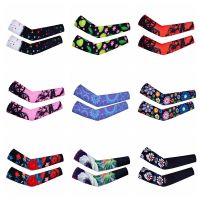 Women Cycling Arm Warmers MTB Bike Bicycle Sleeves Armwarmer UV Protection Ridding Golf Arm Sleeves