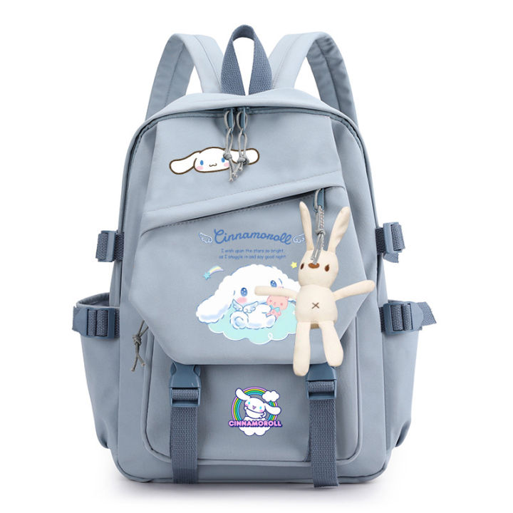 sanrio-cinnamon-backpack-for-women-men-student-large-capacity-breathable-fashion-personality-multipurpose-bags