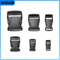 HOTSUN56 2/5/10/20/30 pcs 6 ขนาด ฮาร์ดแวร์ Dual สายรัดกระเป๋า อะไหล่เข็มขัดเป้ ล็อคสร้อยข้อมือ Paracord หัวเข็มขัดด้านข้าง หัวเข็มขัดโค้ง