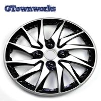 1pc 14in 388mm Universal Wheel Hub Cap For R14 Rim Center Cover 12 Spoke Clip Refit Styling Hubcap Car Accessories Silver