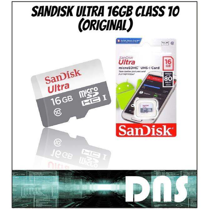 SanDisk 16 GB Ultra MicroSDHC™ UHS1 Card for Pisowifi Machine / Piso