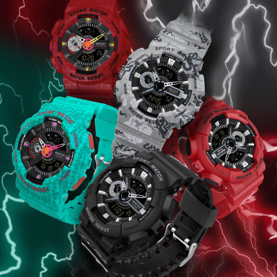 Luxury Digital Watch For Men Fashion Sports Watches Count Down Shockproof Military Man Clock Top Brand SANDA Wrist Watches 2021