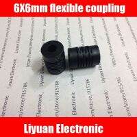 【☊HOT☊】 kanerya 5ชิ้น6X6มิลลิเมตรยืดหยุ่น Coupling/Encoder ทุ่มเทตัวเชื่อมพลาสติก/ตัวเชื่อมพลาสติก15x21mm ขนาน