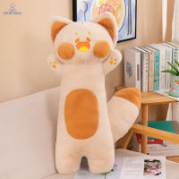 หมอนของเล่นตุ๊กตาตุ๊กตาผ้าการ์ตูนของเล่นแมวน่ารักๆน่ารักสร้างสรรค์ Boneka Mainan จำลองสำหรับเด็กของขวัญวันคริสต์มาสสำหรับเด็ก